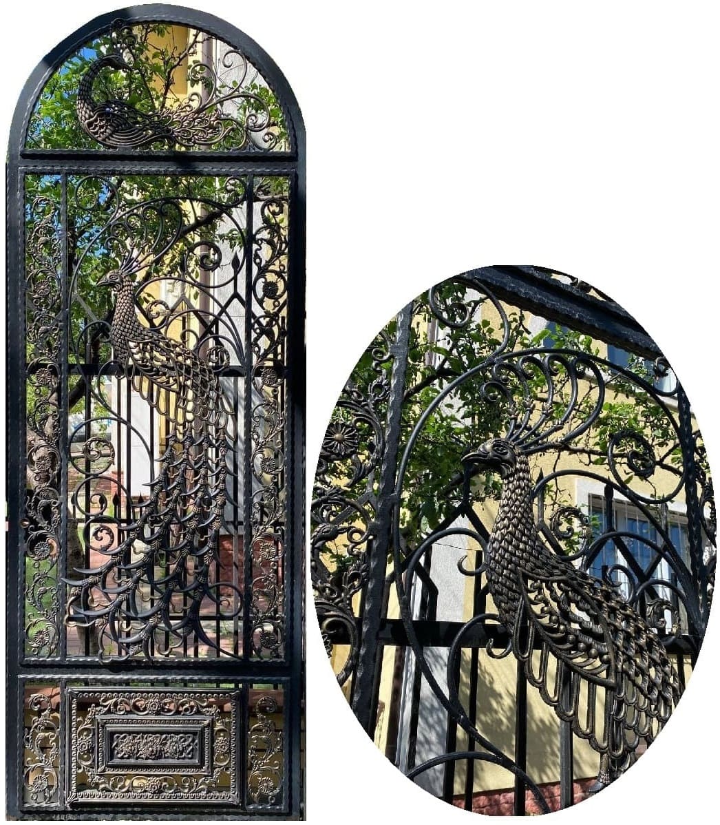 Хвіртка Райський птах (ковка)