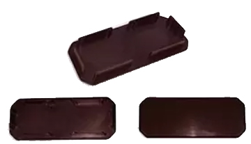 Plug to plastic bar brown