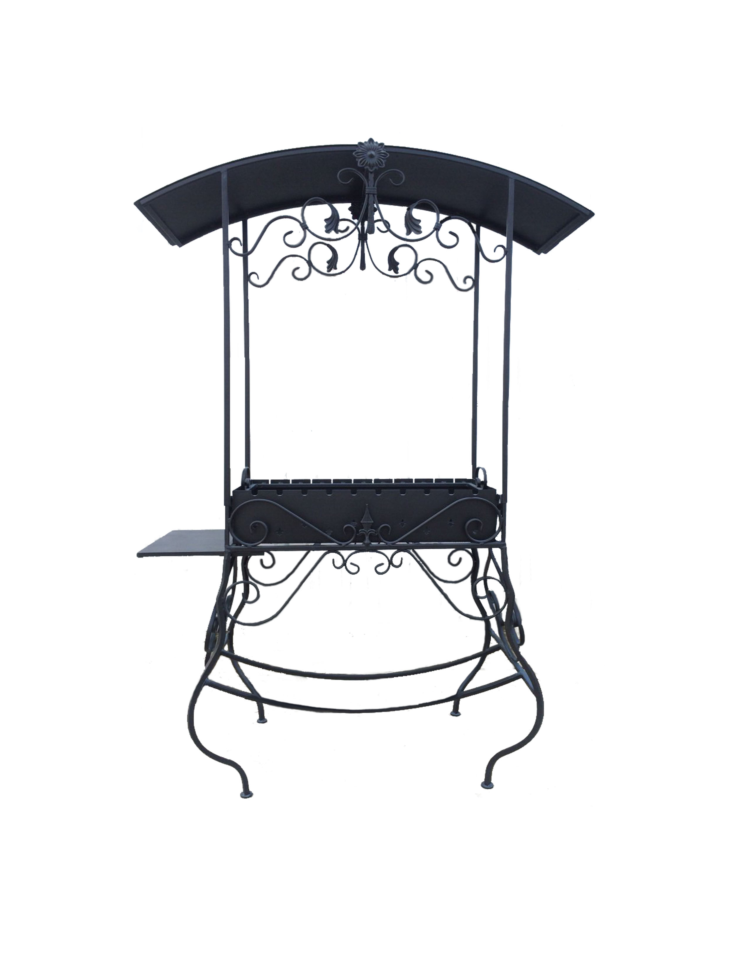 Мангал з дахом 80.003 (ковка)