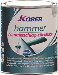 Емаль ＂Hammer＂ з ефектом удар молотка Е-81180 (0,75) сріблястий
