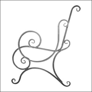 Sidewalls 77.002 tube 15x15 (pair) (forging)