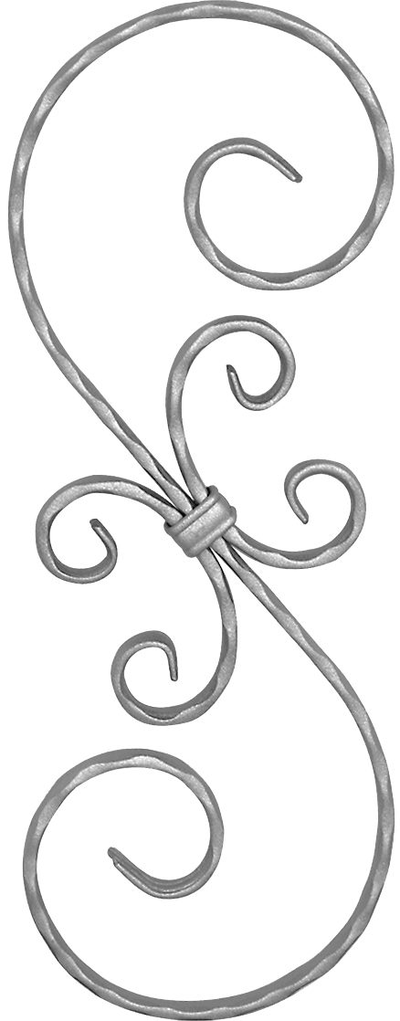 Розета 26.701 12х6 вальц (ковка)