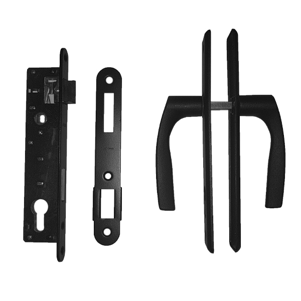 Замок для хвіртки з ручками