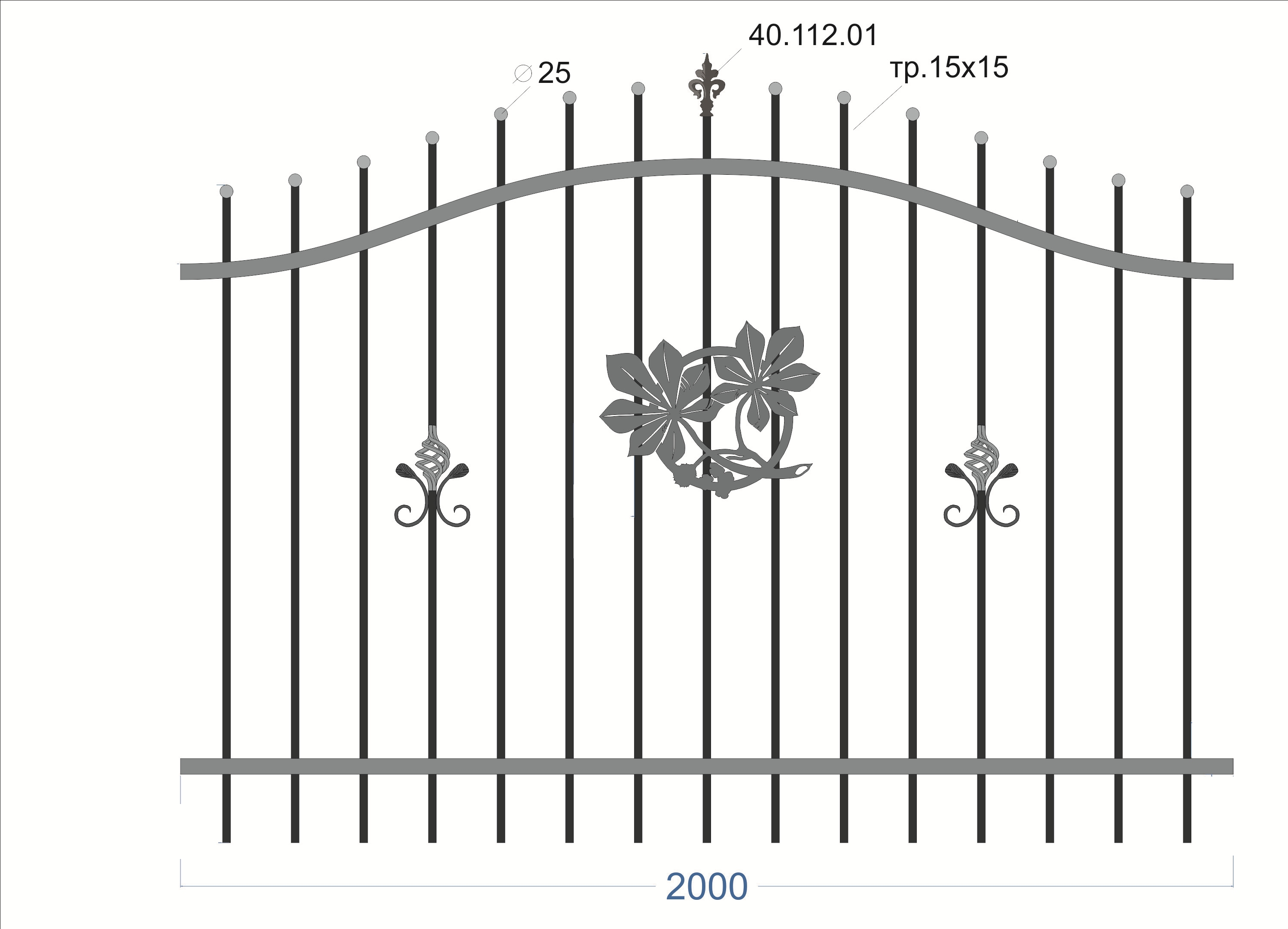 Section Chestnut (1300x2000) (forging)