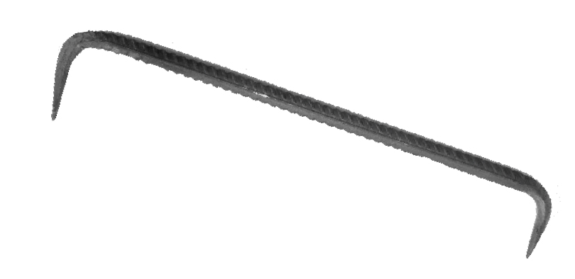 СКОБА БУДІВЕЛЬНА 8мм (H.200 x L.60 mm)