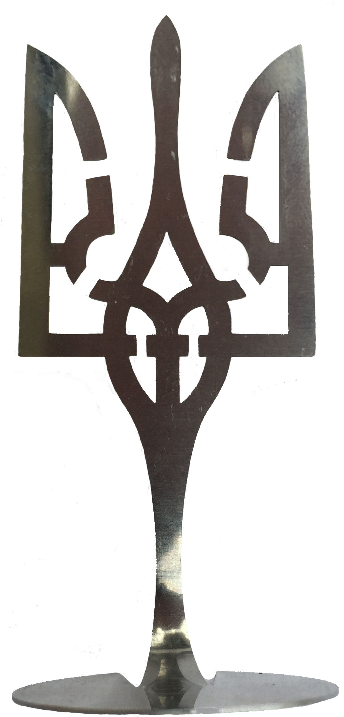 Герб України настільний сувенір (лазер)